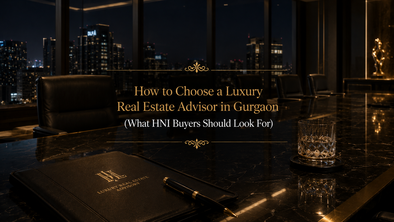 How to Choose a Luxury Real Estate Advisor in Gurgaon (What HNI Buyers Should Look For)